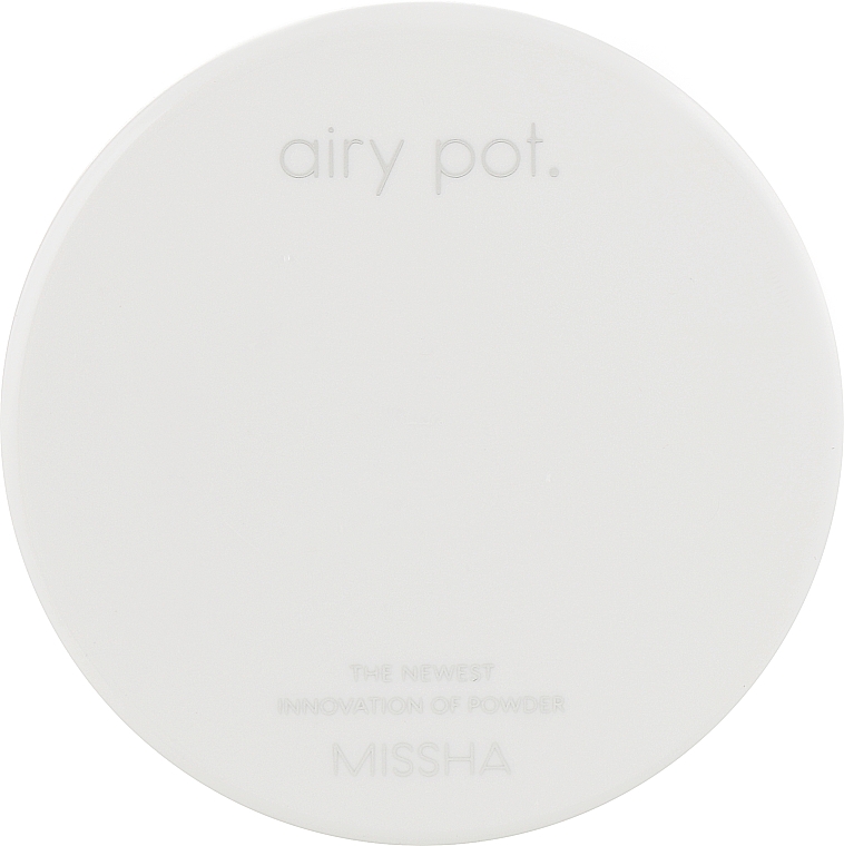 Рассыпчатая матирующая пудра, бесцветная - Missha Airy Pot Powder — фото N1