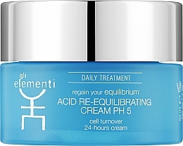 Парфумерія, косметика Крем для обличчя - Gli Elementi Acid Re-equilibrating Cream pH5 (тестер)