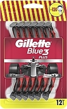 Набір одноразових станків для гоління, 12 шт. - Gillette Blue 3 Plus — фото N2