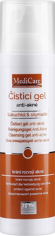 Очищувальний гель для жирної шкіри, схильної до акне - SynCare Anti-Acne Retinal & Silymarin Cleansing Gel — фото N1
