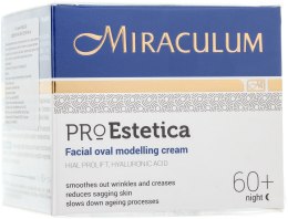 Парфумерія, косметика Моделюючий крем для обличчя - Miraculum Pro Estetica Facial Oval Modelling Hight Cream 60+ 