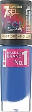 Лак для нігтів - Eveline Cosmetics 7 Days Gel Laque Neon Lunacy — фото N1