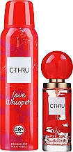 C-Thru Love Whisper - Набір (edt/30ml + deo/spray/150ml) — фото N2
