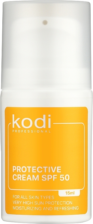 Захисний зволожувальний крем SPF50 - Kodi Professional Protective Cream SPF50 — фото N1