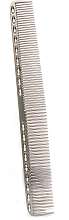 Гребінець для волосся, металевий, 13700, золотисто-сріблястий - SPL Metal Hair Combs — фото N1