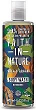 Парфумерія, косметика Гель для душу - Faith In Nature Shea & Argan Body Wash