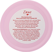 Зволожувальний крем для тіла, з легкою, живильною формулою - Dove Beauty Cream — фото N4