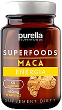 Парфумерія, косметика Харчова добавка «Maca» - Purella Superfood Maca Energia