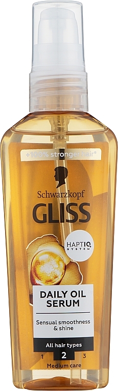 Масло для волосся «6 Ефектів» - Schwarzkopf Gliss Kur Oil — фото N1