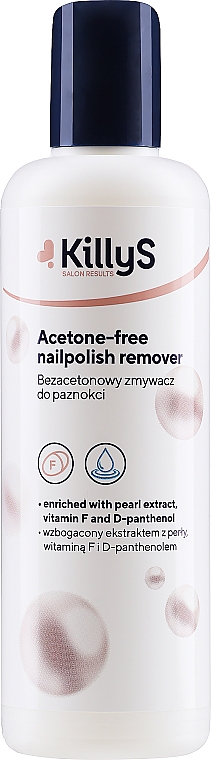 Засіб для зняття лаку - KillyS Acetone-Free Nail Polish Remover — фото N1