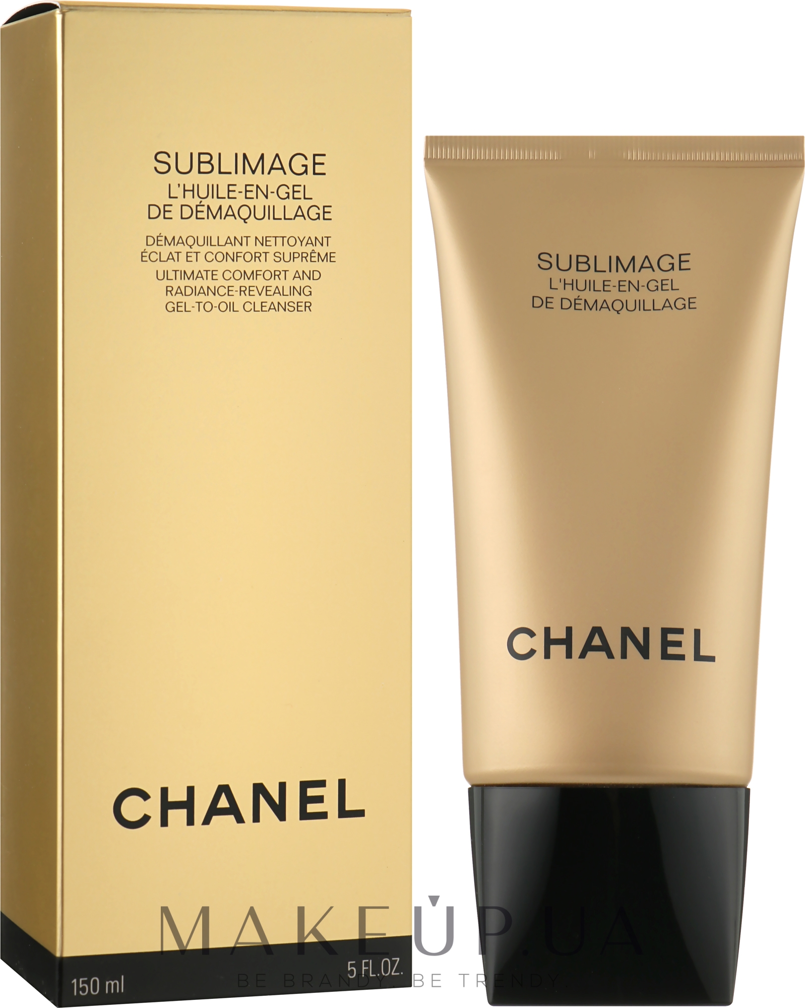 Очищающее гель-масло для снятия макияжа с лица и глаз - Chanel Sublimage L'Huile-En-Gel De Demaquillage — фото 150ml