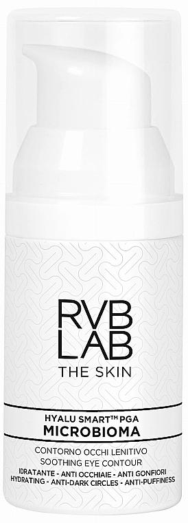 Заспокійливий крем для шкіри навколо очей - RVB LAB Microbioma Soothing Eye Contour Cream — фото N1