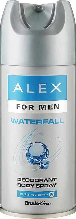 Дезодорант-спрей для чоловіків - Bradoline Alex Waterfall Deodorant — фото N1
