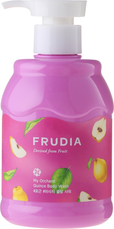 Кремовий гель для душу з ароматом айви - Frudia My Orchard Quince Body Wash — фото N1
