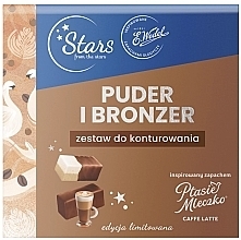 Набор пудры и бронзера для контуринга - Stars from The Stars x Wedel Powder and Bronzer Contouring Set — фото N2