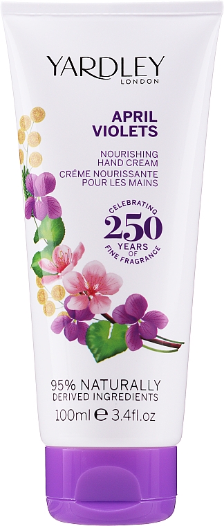 Крем для рук - Yardley April Violets Hand Cream — фото N1