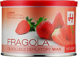 Парфумерія, косметика Теплий віск для депіляції "Полуниця" - Holiday Depilatory Wax Strawberry