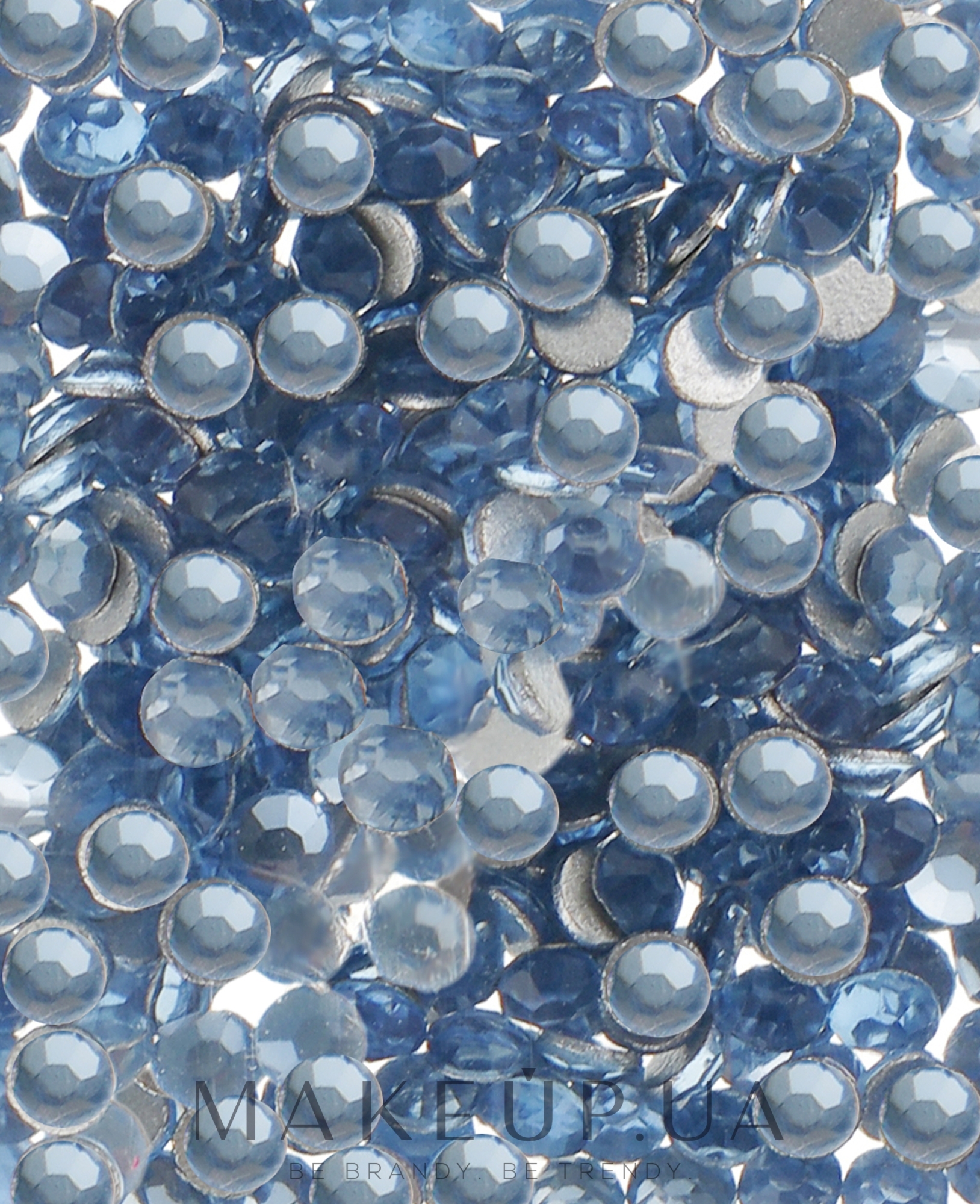 Декоративні кристали для нігтів "Light Sapphire", розмір SS 03, 200 шт. - Kodi Professional — фото 200шт
