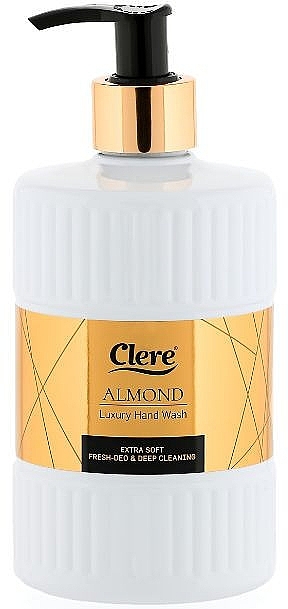 Рідке мило для рук "Almond" - Clere Luxury Hand Wash — фото N1