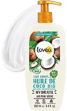 Увлажняющи лосьон для тела с маслом кокоса - Lovea Nature Moisturizing Body Lotion — фото N2