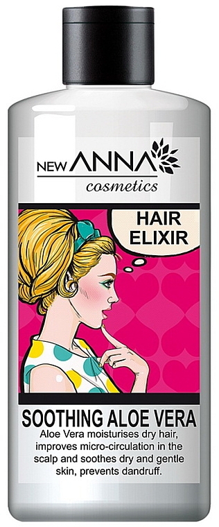 Эликсир для волос "Успокаивающий" с алоэ вера - New Anna Cosmetics Hair Elixir Soothing Aloe Vera — фото N1