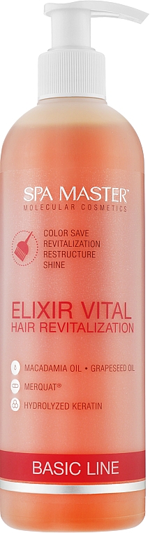 Эликсир для волос - Spa Master Basic Line Elixir Vital — фото N1