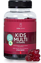 Парфумерія, косметика Харчова добавка - VitaYummy Kids Multivitamin Vegan Vitamins Gummy Bears Strawberry Flavor