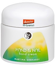 Парфумерія, косметика Крем для рук і нігтів - Martina Gebhardt Hand & Nail Hand Cream
