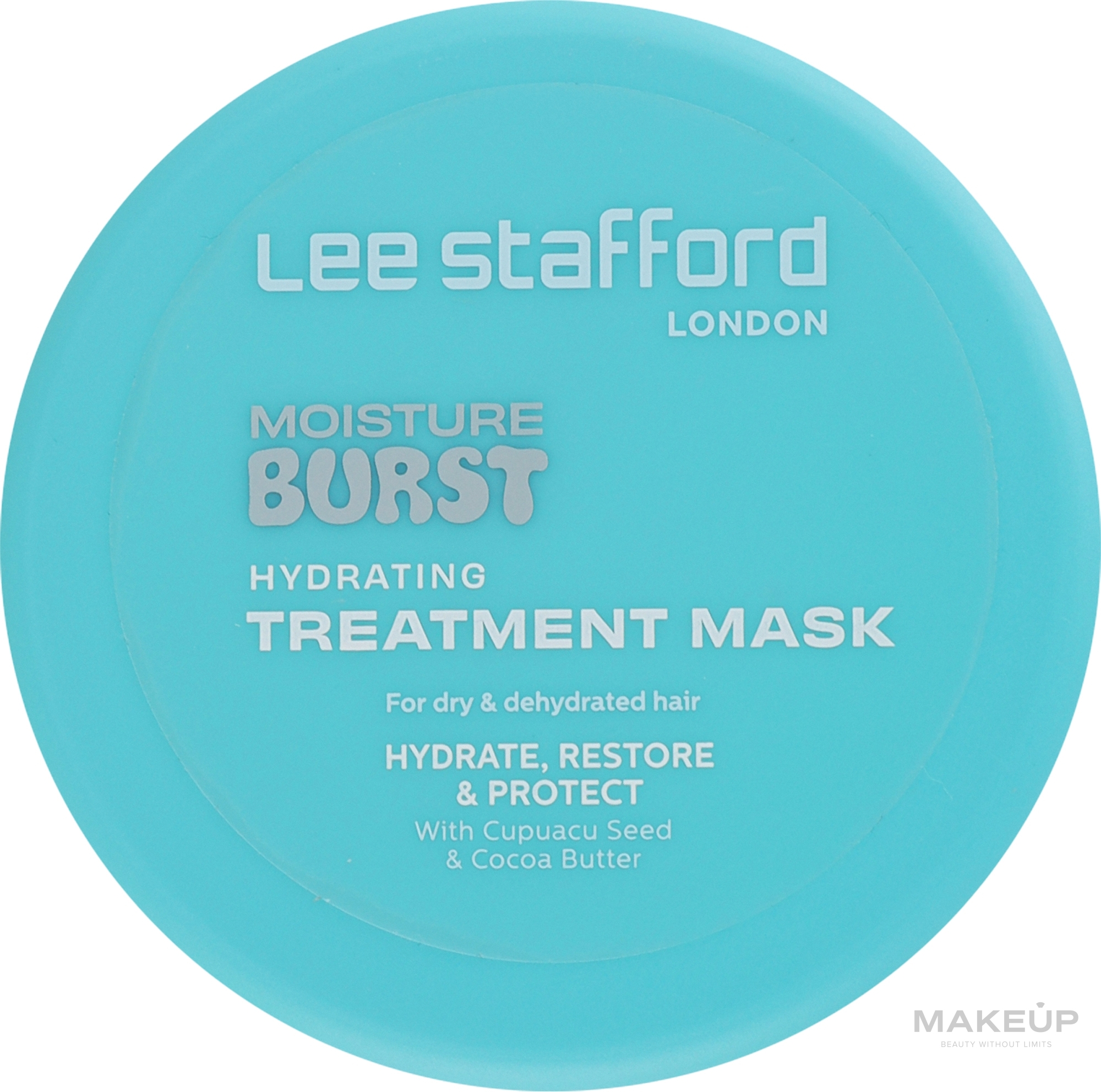 Увлажняющая маска для волос - Lee Stafford Moisture Burst Hydrating Treatment Mask — фото 200ml