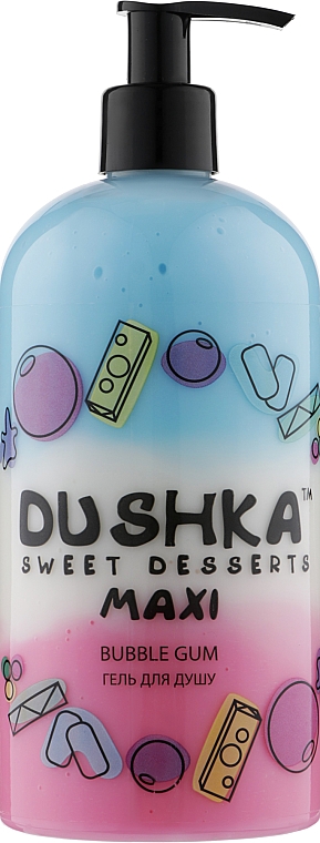Гель для душа - Dushka Sweet Desserts Bubble Gum Maxi — фото N1