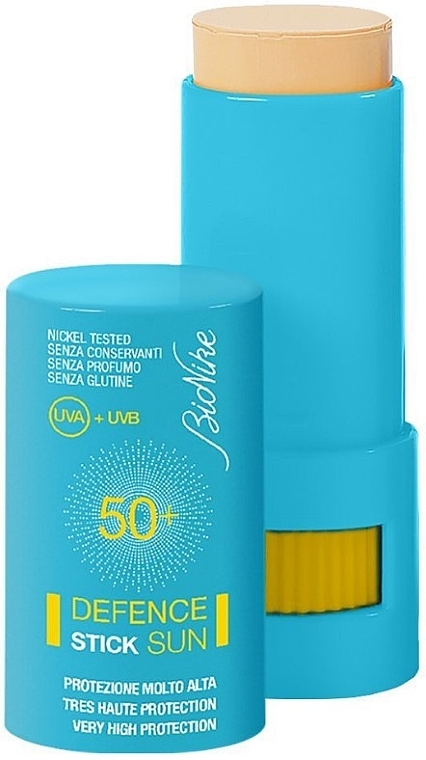 Сонцезахисний стік для обличчя й тіла SPF50+ - BioNike Defence Sun Stick SPF50+ — фото N1