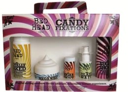 Парфумерія, косметика Набір - Тіді Bed Head Candy Fixations (hair/рowdert/1g + hairspray/100ml + serum/60ml + hair/meringue/240ml + h/texturizer/105.5 g)