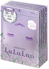 Маска для лица "Лаванда с Хоккайдо" - Lululun Premium Face Mask — фото N2