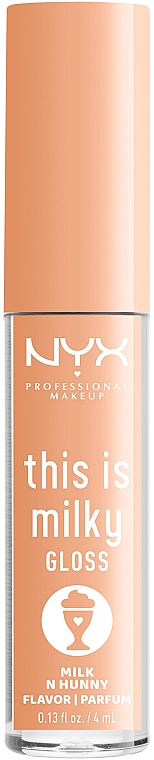 Ароматизований блиск для губ - NYX Professional Makeup This is Milky Gloss Milkshakes — фото N1