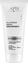 Платинова омолоджувальна маска для обличчя - APIS Professional Platinum Gloss — фото N1