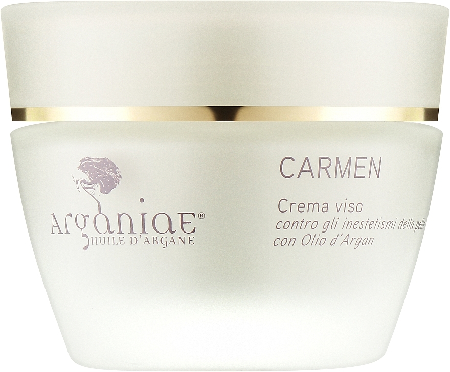 Нормалізуючий заспокійливий крем для шкіри обличчя, схильної до куперозу - Arganiae Carmen Face Cream — фото N1