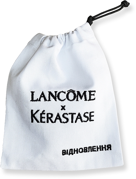 ПОДАРУНОК! Набір мініатюр у мішечку "Відновлення" - Kerastase + Lancome — фото N1