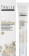 Омолаживающий крем для кожи вокруг глаз с пептидами и гиалуроновой кислотой - Thalia Pearl&Peptide Eye Contour Cream — фото N2