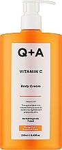 Духи, Парфюмерия, косметика Крем для тела с витамином С - Q+A Vitamin C Body Cream