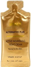 Парфумерія, косметика Активний нічний поживний крем - Sea Of Spa Alternative Plus Active Nourishing Night Cream (пробник)