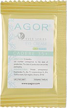 Парфумерія, косметика Крем для шкіри навколо очей 35+ - Agor Cadare Eye Cream (пробник)