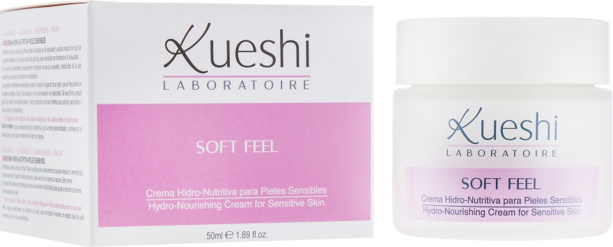 Крем для чутливої шкіри обличчя - Kueshi Soft Feel Crema Pieles Sensibles — фото N1