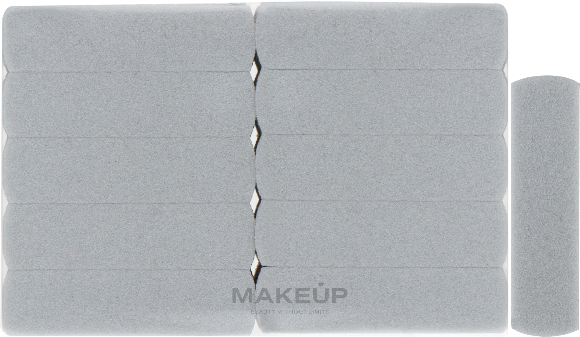 Сменные бафы для ногтей, 69 мм, 100 грит, серые - ThePilochki — фото 50шт