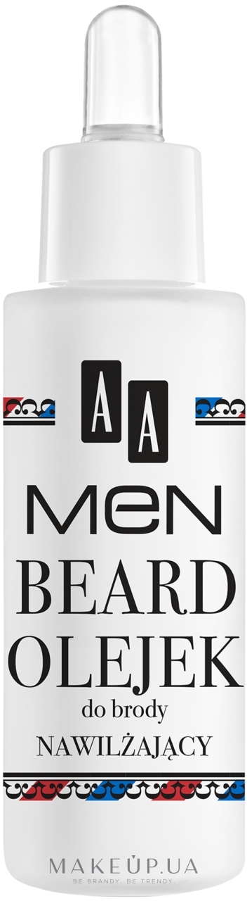 Увлажняющее масло для бороды - AA Men Beard Oil — фото 30ml