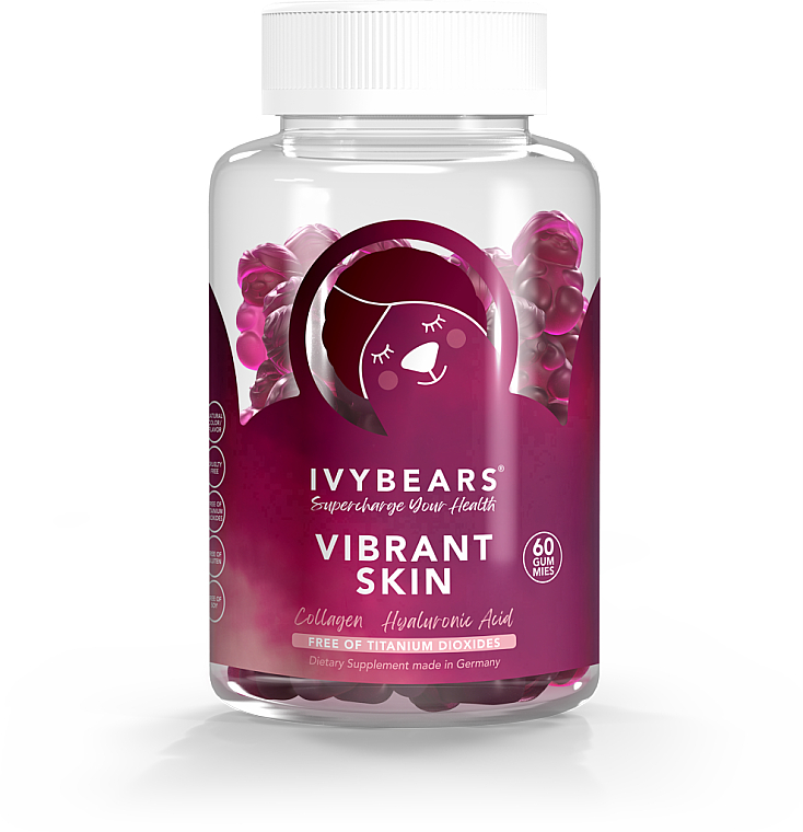Комплекс вітамінів для шкіри - IvyBears Vibrant Skin — фото N1