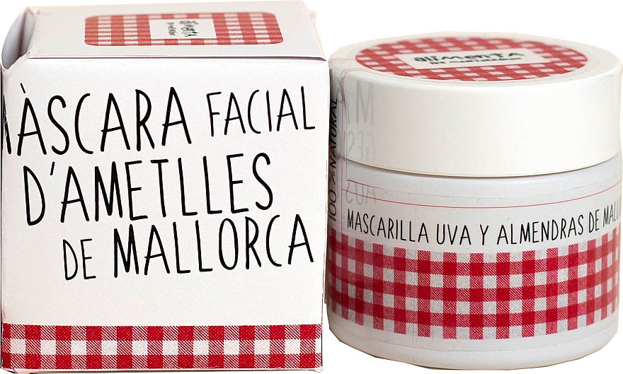 Маска для обличчя - Alimenta Spa Mediterraneo Facial Mask with Majorcan Almonds — фото N1
