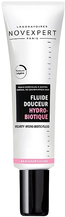 Флюїд оксамитовий гідробіотичний для обличчя - Novexpert Magnesium Velvety Hydro-Biotic Fluid (тестер) — фото N1