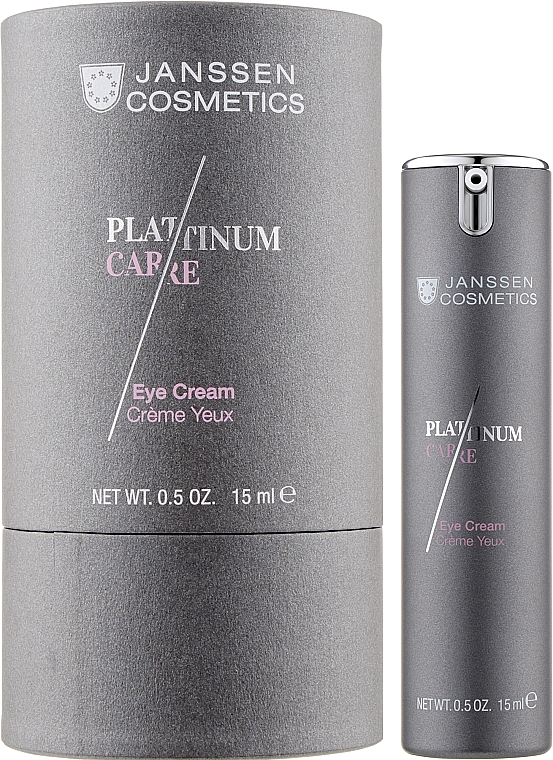 Крем для глаз реструктурирующий - Janssen Cosmetics Platinum Care Eye Cream — фото N2