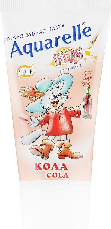 Дитяча зубна паста "Кола" - Sts Cosmetics Aquarelle Kids Toothpaste — фото N2