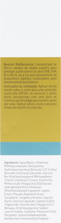 Бустер для обличчя - Anne Moller Blockage Multi-Protection Booster SPF50+ — фото N3